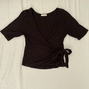 Olivia Rae Wrap Shirt